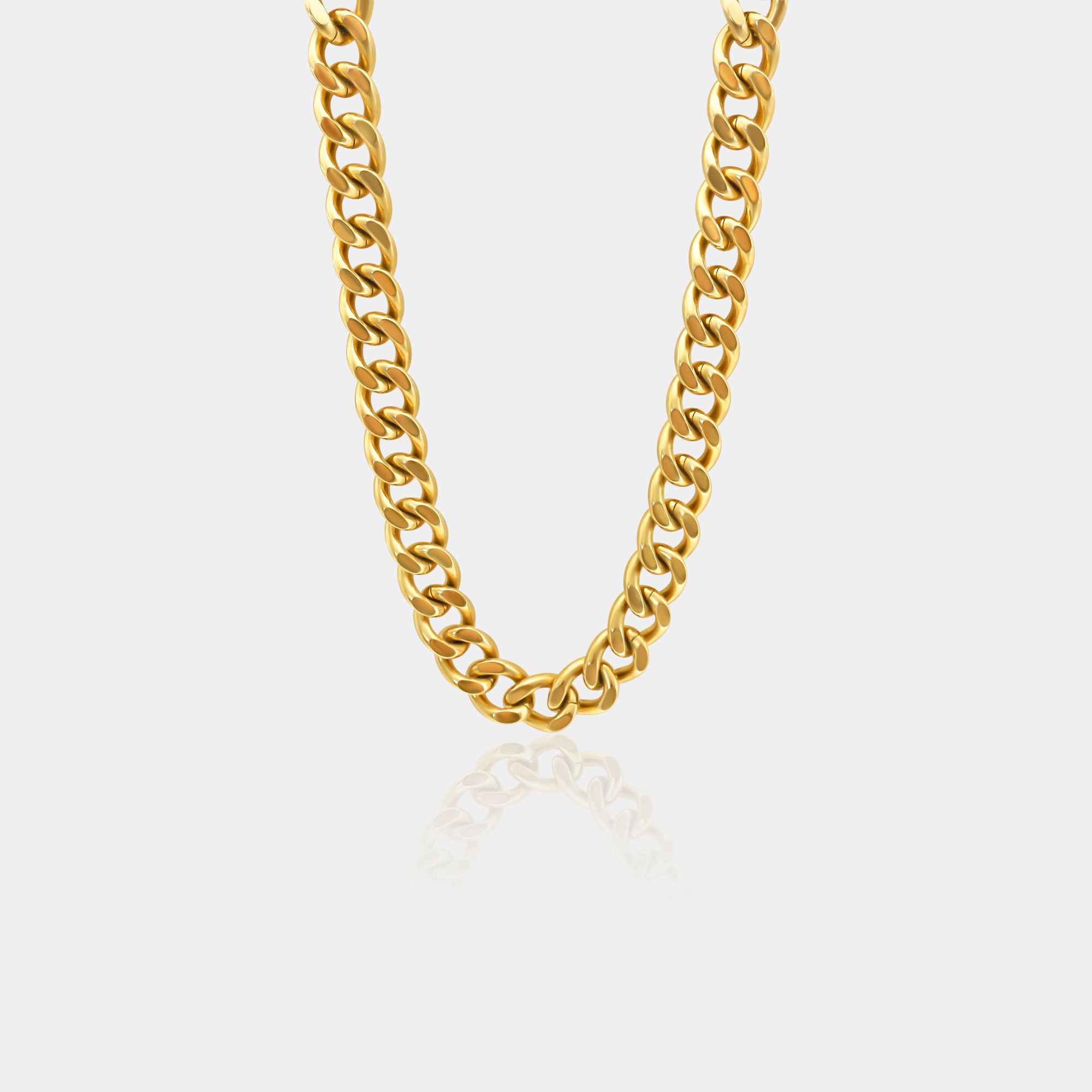 Celine lustrous grey pearl and gold chain necklace | The Jewelry Palette